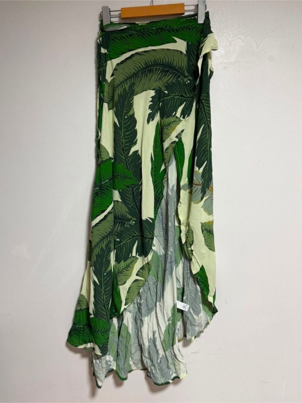 Beach Riot Tropical Palm Print Wrap Maxi Skirt - Picture 2 of 6